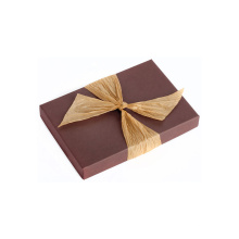 Boîte d&#39;emballage en papier personnalisée chocolat personnalisée